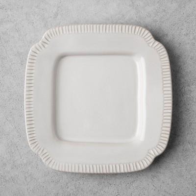 Textured Salad Plate Cream (Includes Tax)