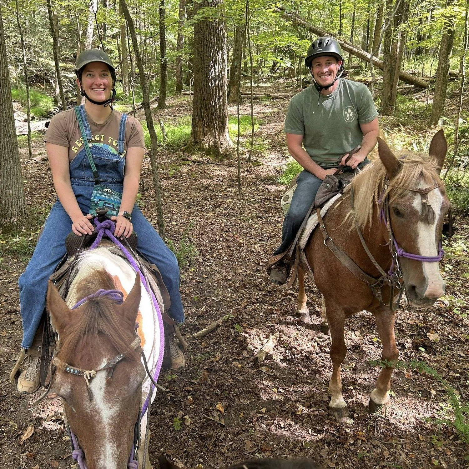 Horseback riding for Colin's birthday