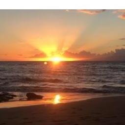 Sunset in Hawaii..  The place we got engaged.