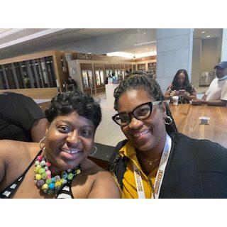 Me and Yvonne! After having lunch and me explaining how I am not interested in marriage