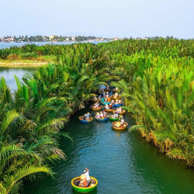 Coconut Boat Tour in Da Nang