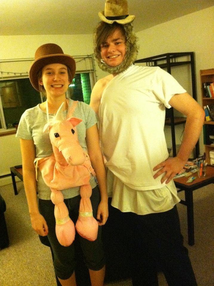 A month before we started dating in 2012… and no it wasn’t Halloween
