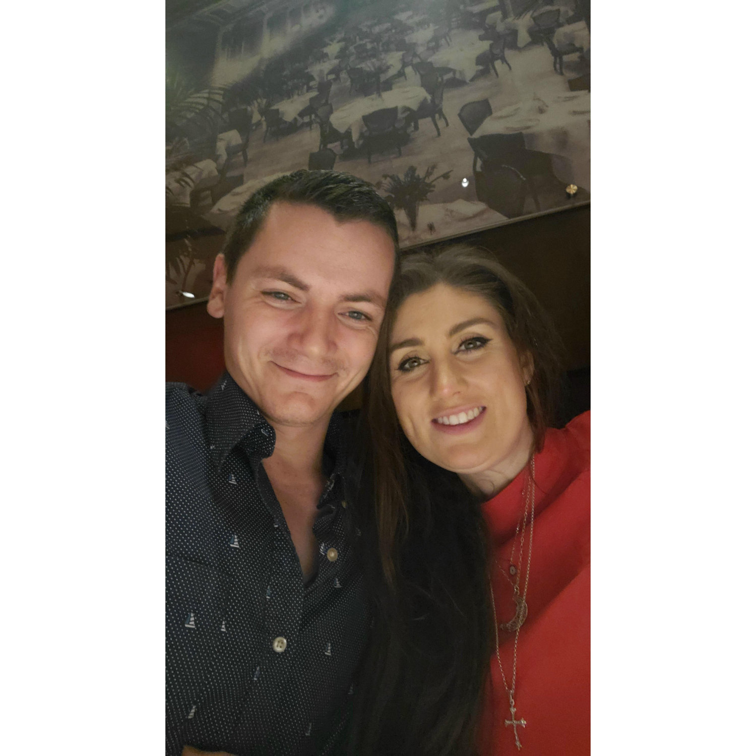 Our first date!