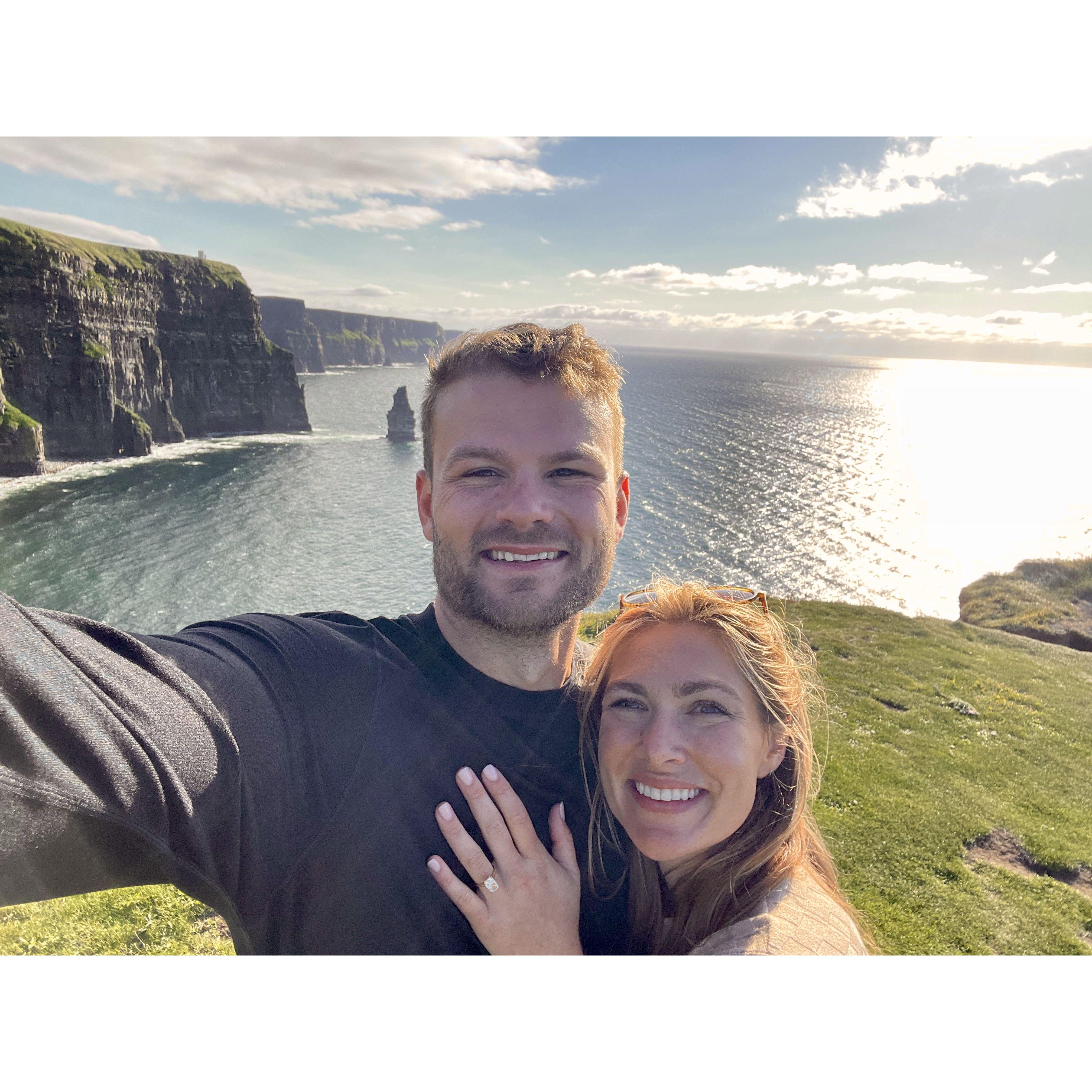 Forever “YES!” At the Cliffs of Moher in Ireland