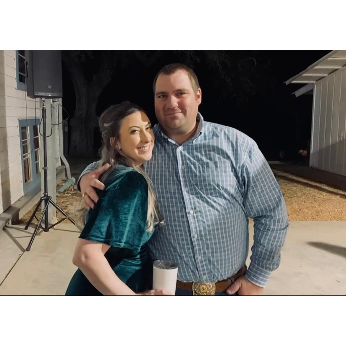 Kathryn was one of Ashley's bridesmaids. Ashley gave Aaron a speech that night, saying that Aaron better take care of her friend! He's done a good job, what do y'all think?!