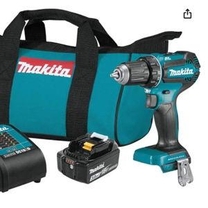Makita XFD131 18V LXT® Lithium-Ion Brushless Cordless 1/2" Driver-Drill Kit (3.0Ah), Variable Speed