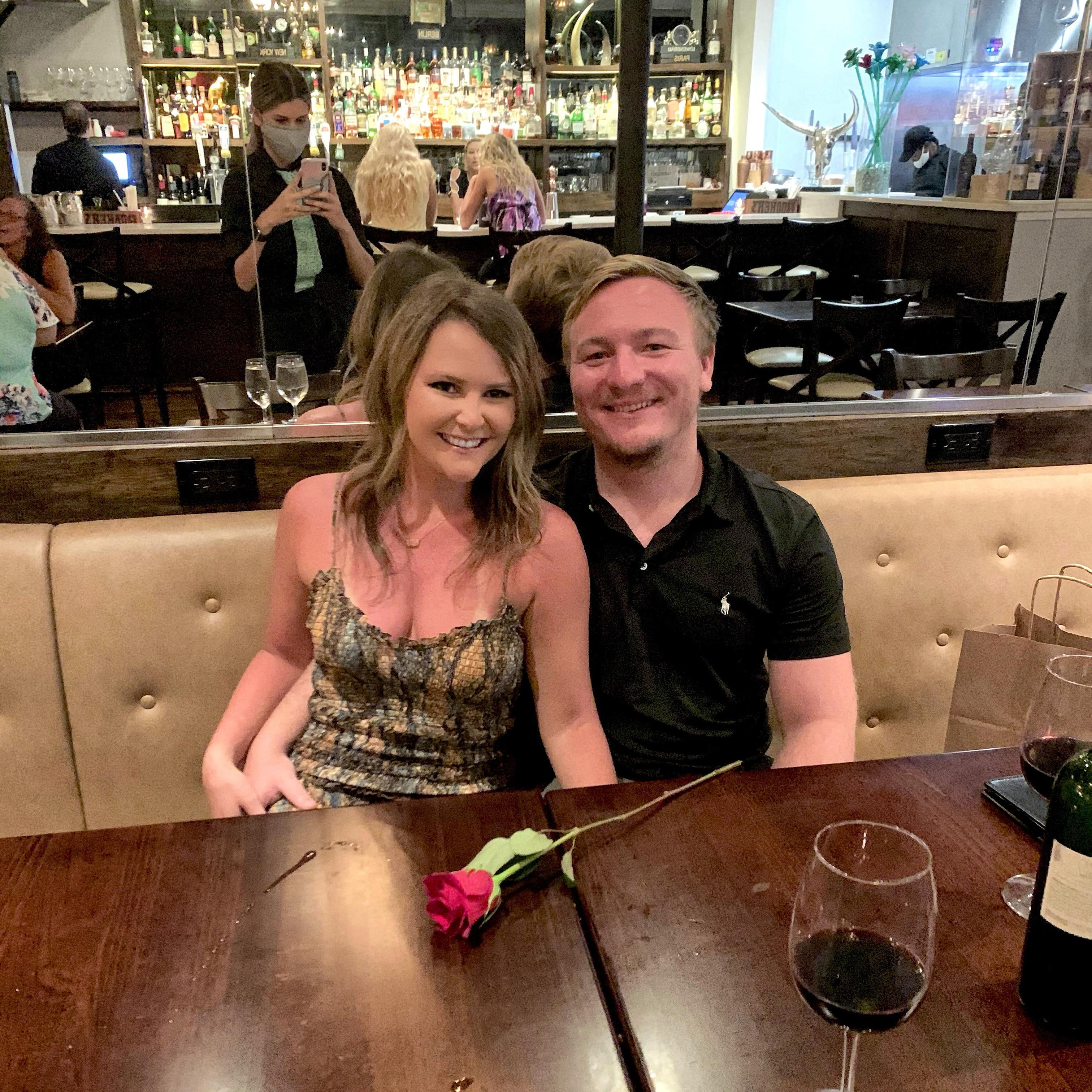 Our 1 year anniversary celebration 