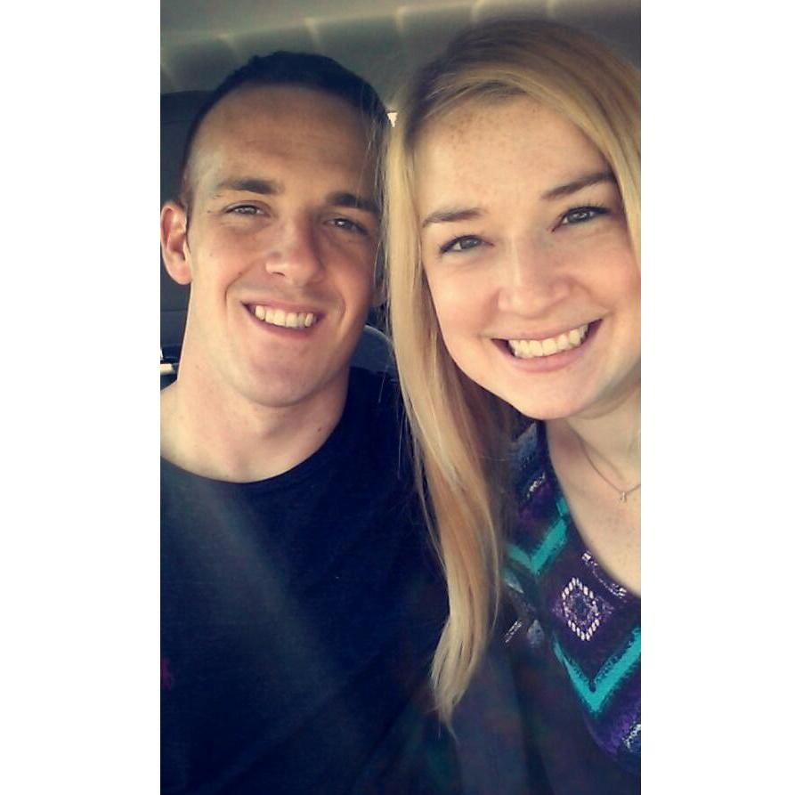 Our first photo together! Oct 2015