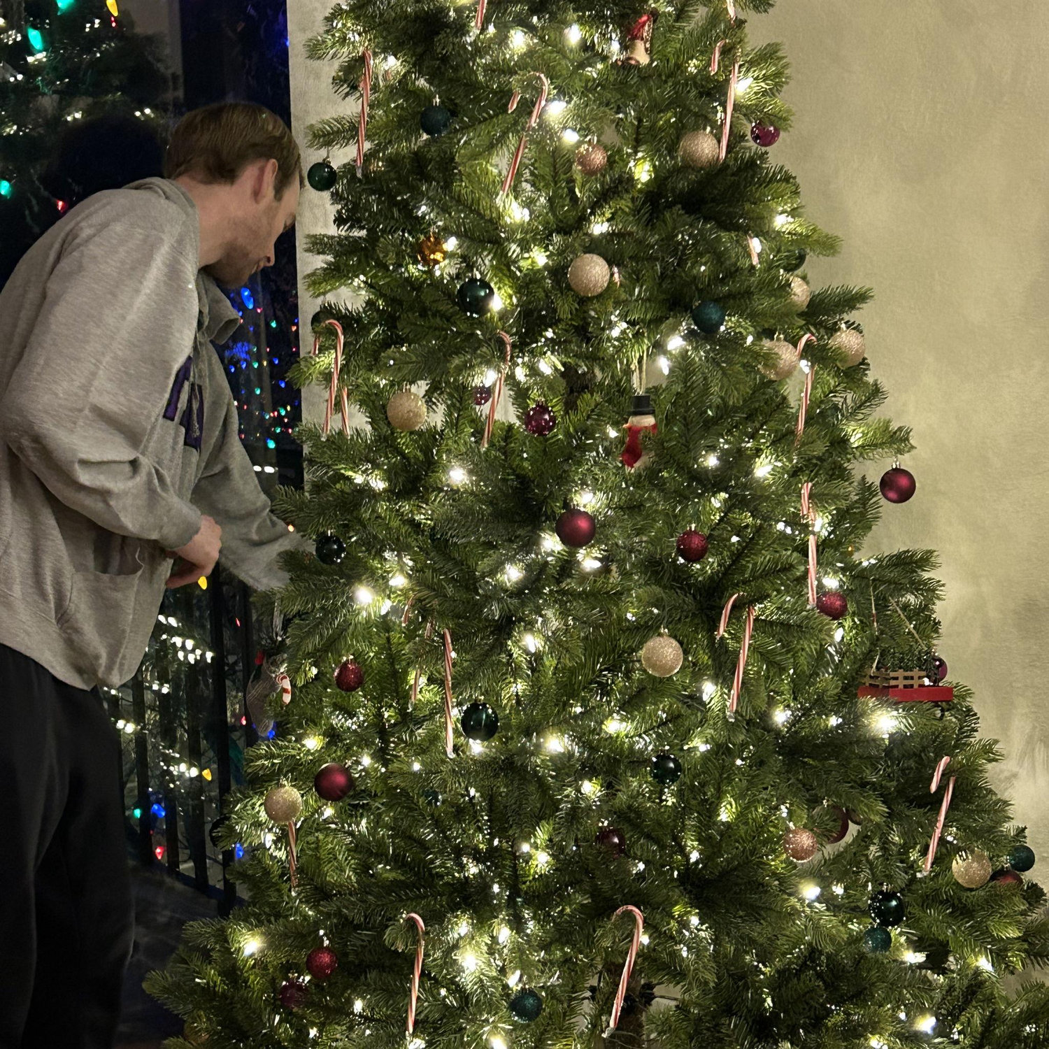 Our first Christmas tree together!