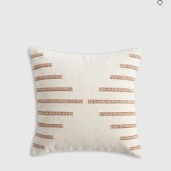Bold Stripe Pillow Cover - Terracotta, 20x20