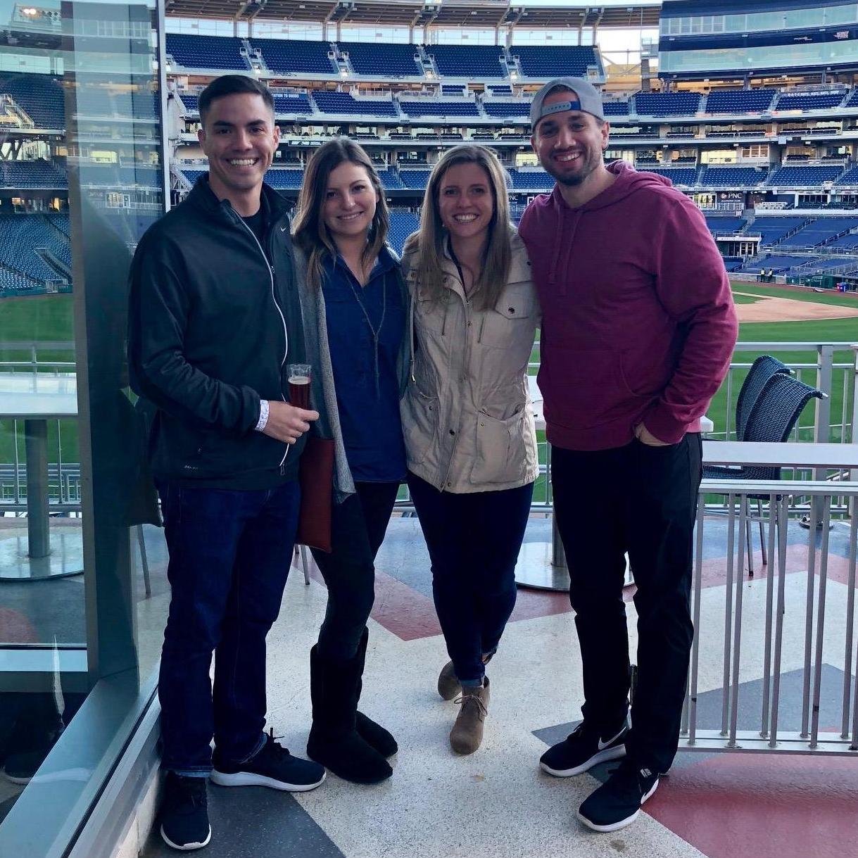 Our second date: Brew Fest at Nationals Park