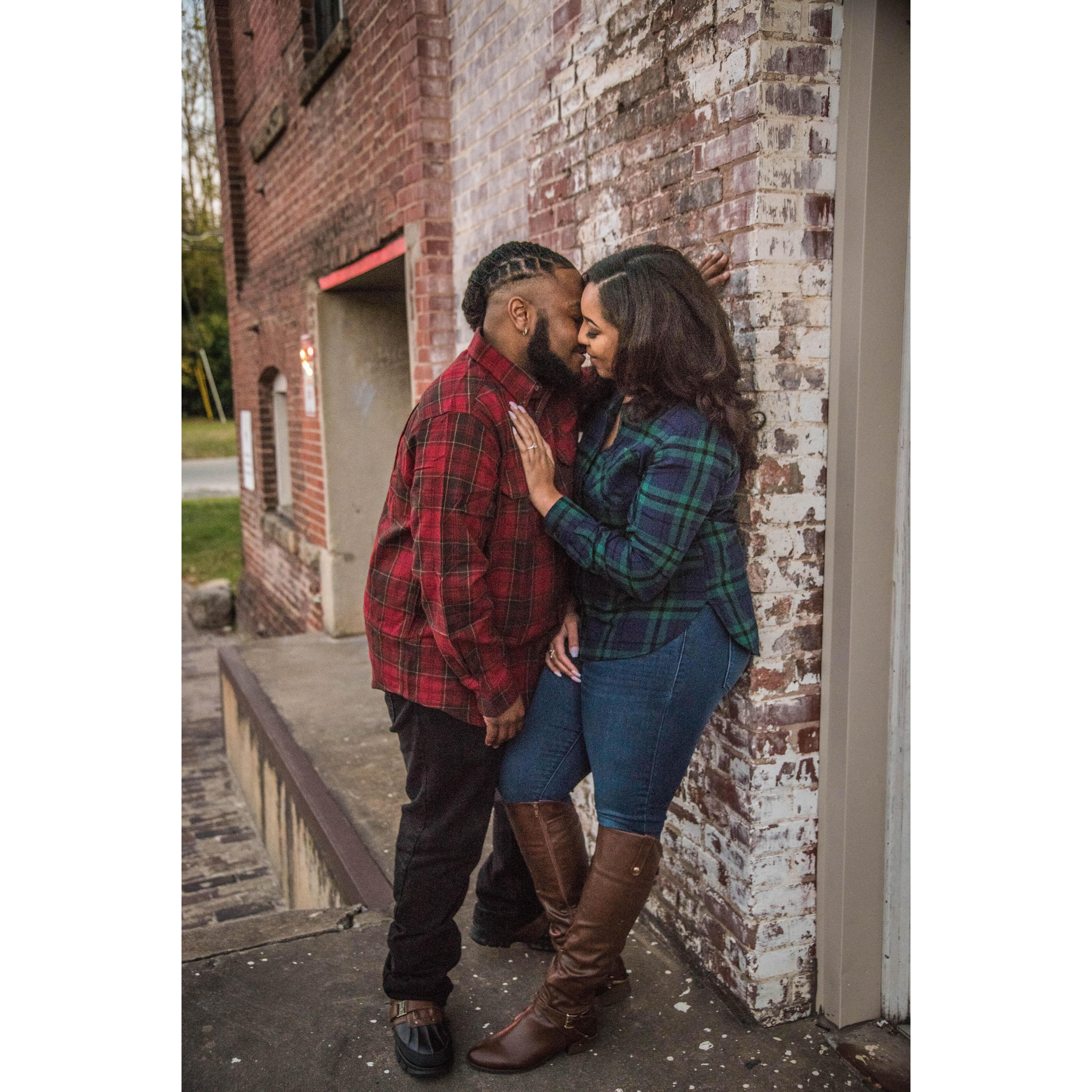 One of my favorite shots of us. ;)