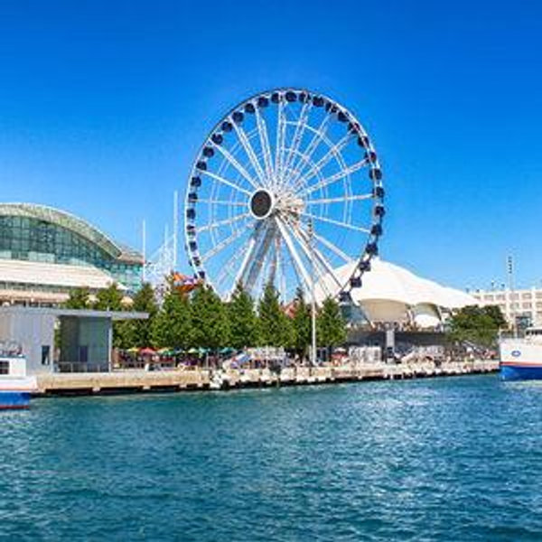 A Ride for 2 on the Navy Pier Ferris Wheel