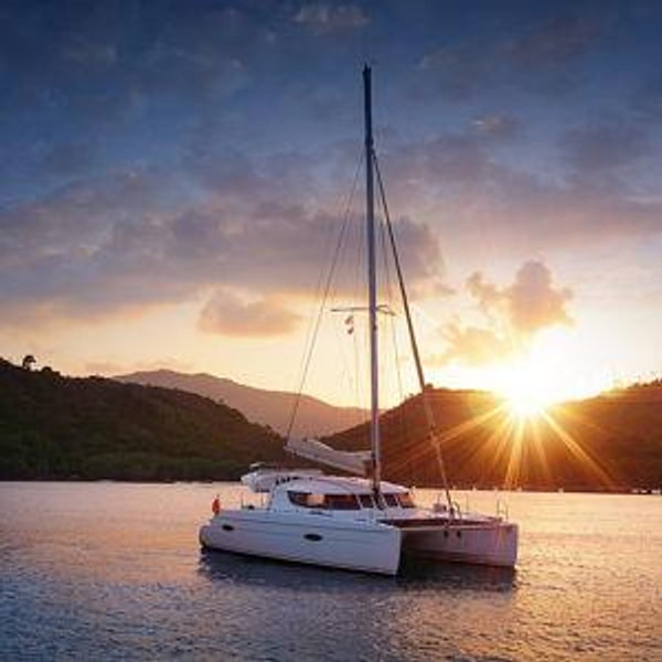 Catamaran Sunset for Two