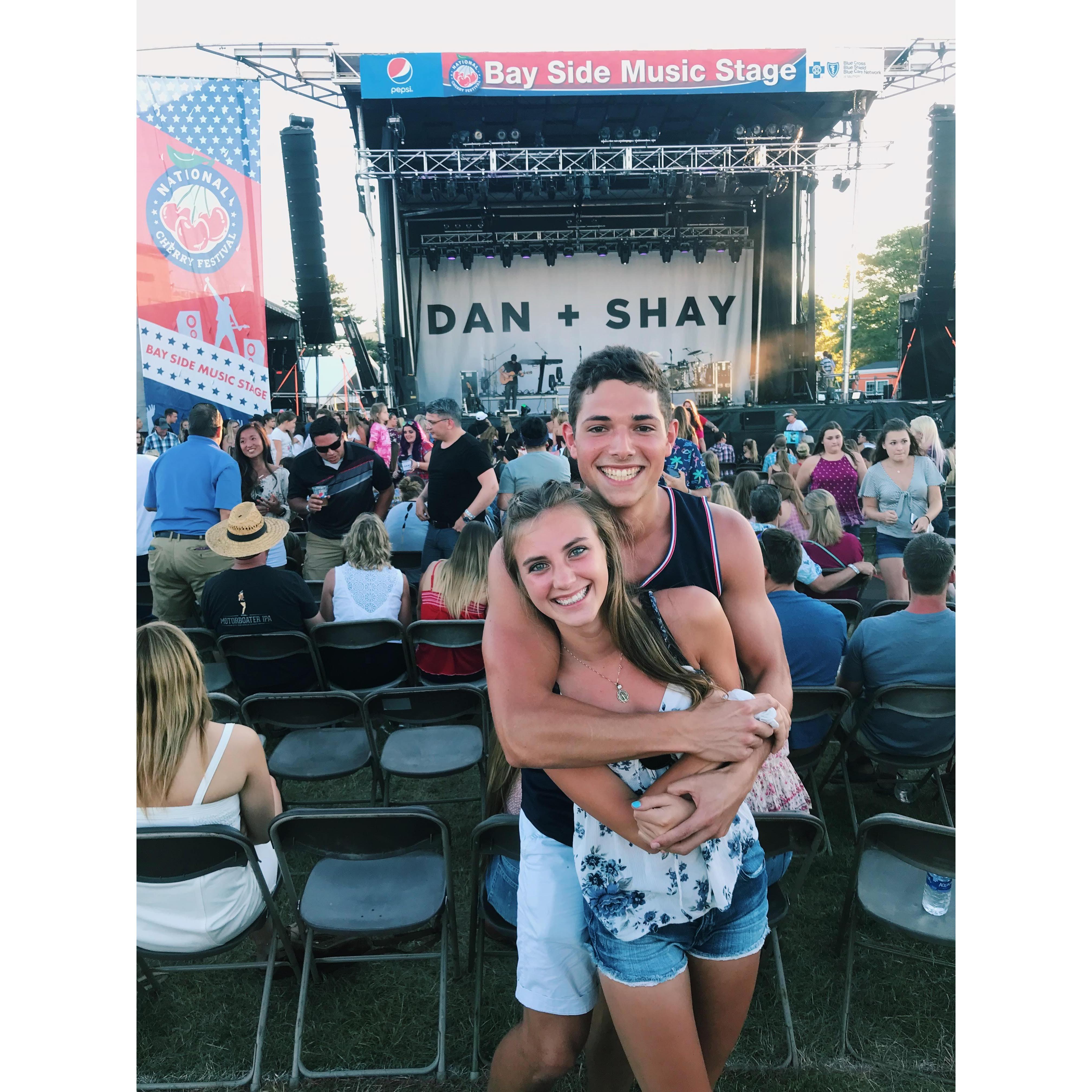 Cherry Festival concert - Dan & Shay!
2019