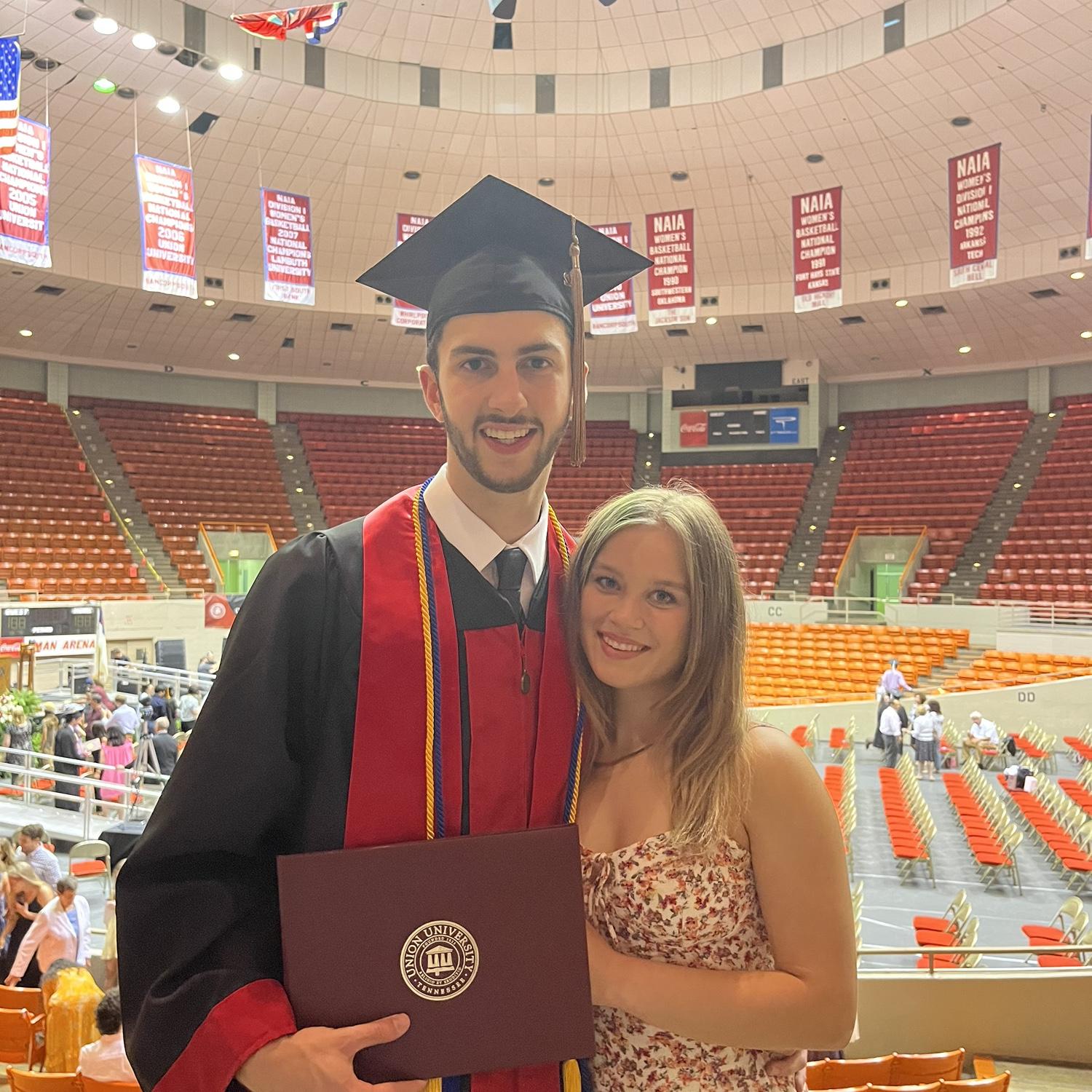Austin’s graduation day.
