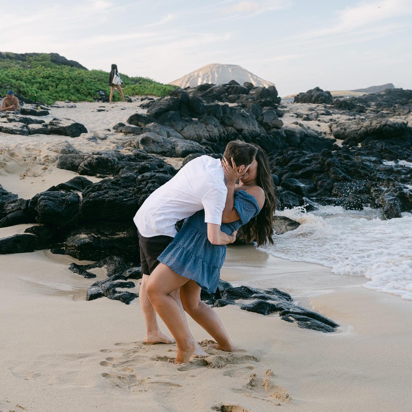 Right after saying YES!