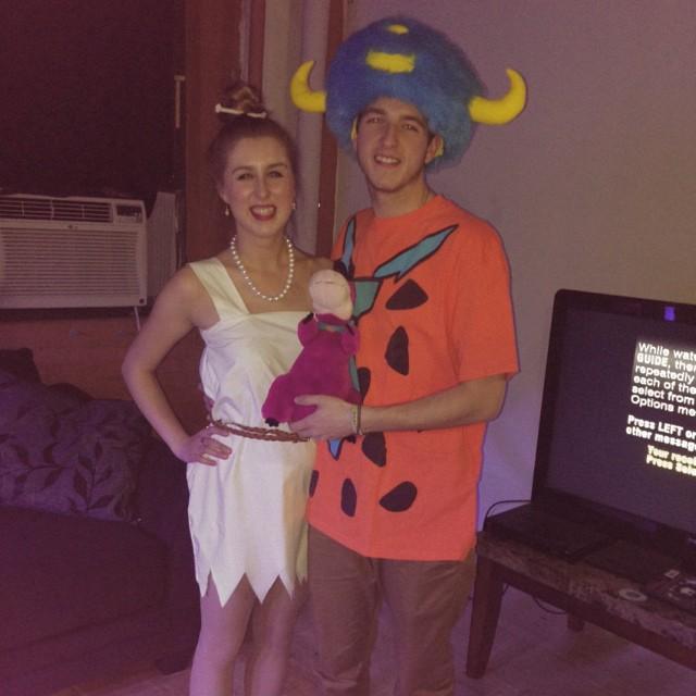 Our first Halloween - The Flintstones