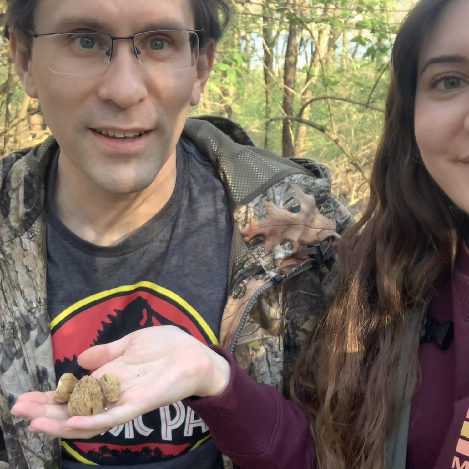 First time Morel Mushroom hunting together