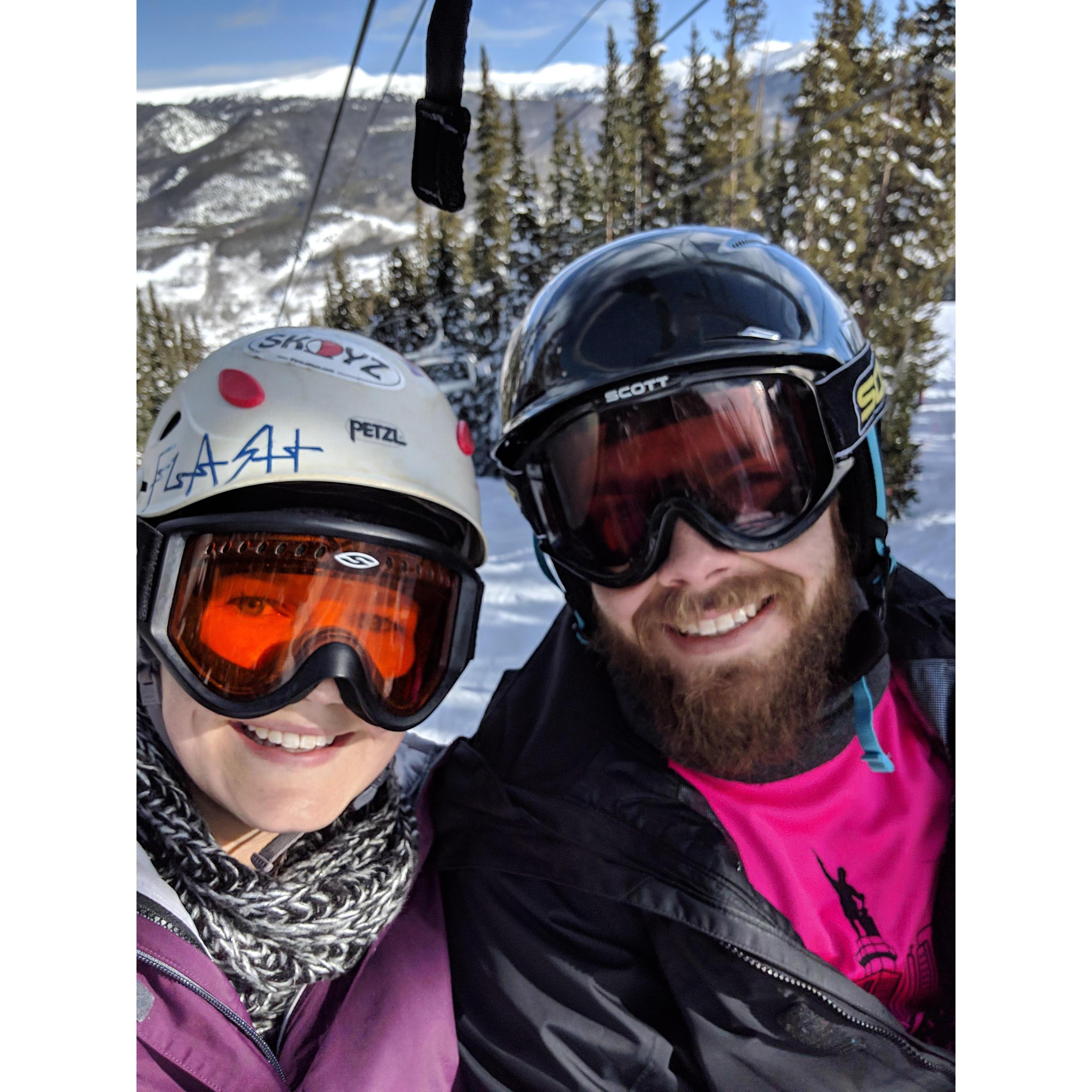 Skiing in Colorado!