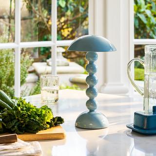 Bobbin Lacquered Rechargeable LED Table Lamp