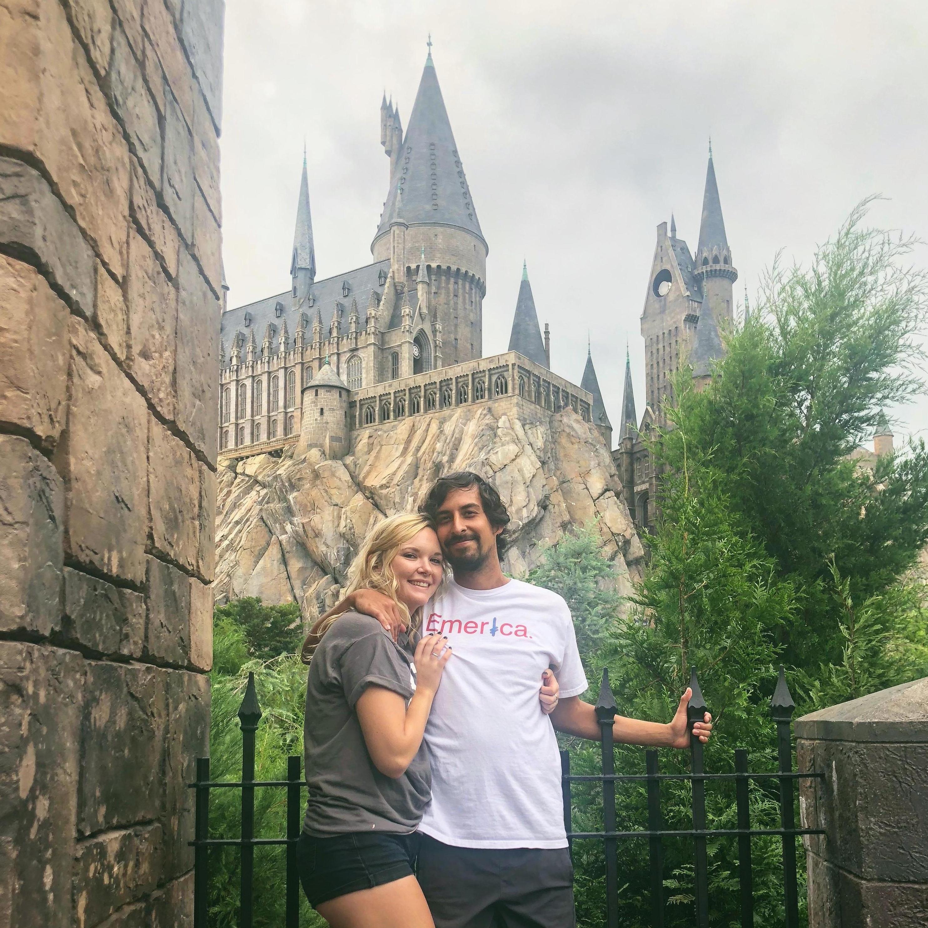 Our first big trip together to Universal Studios! We especially loved the Wizarding World of Harry Potter.