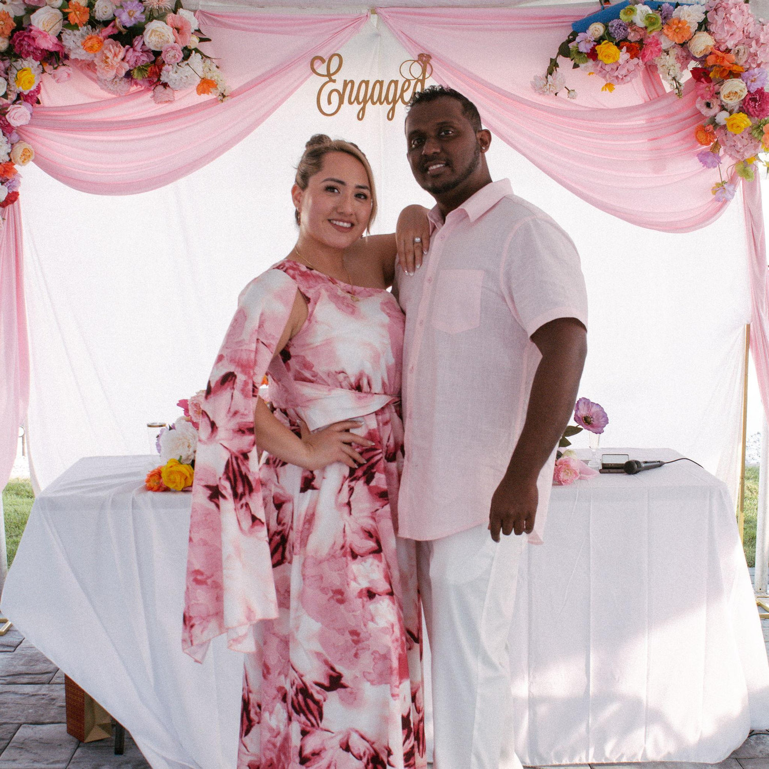 Our engagement celebration