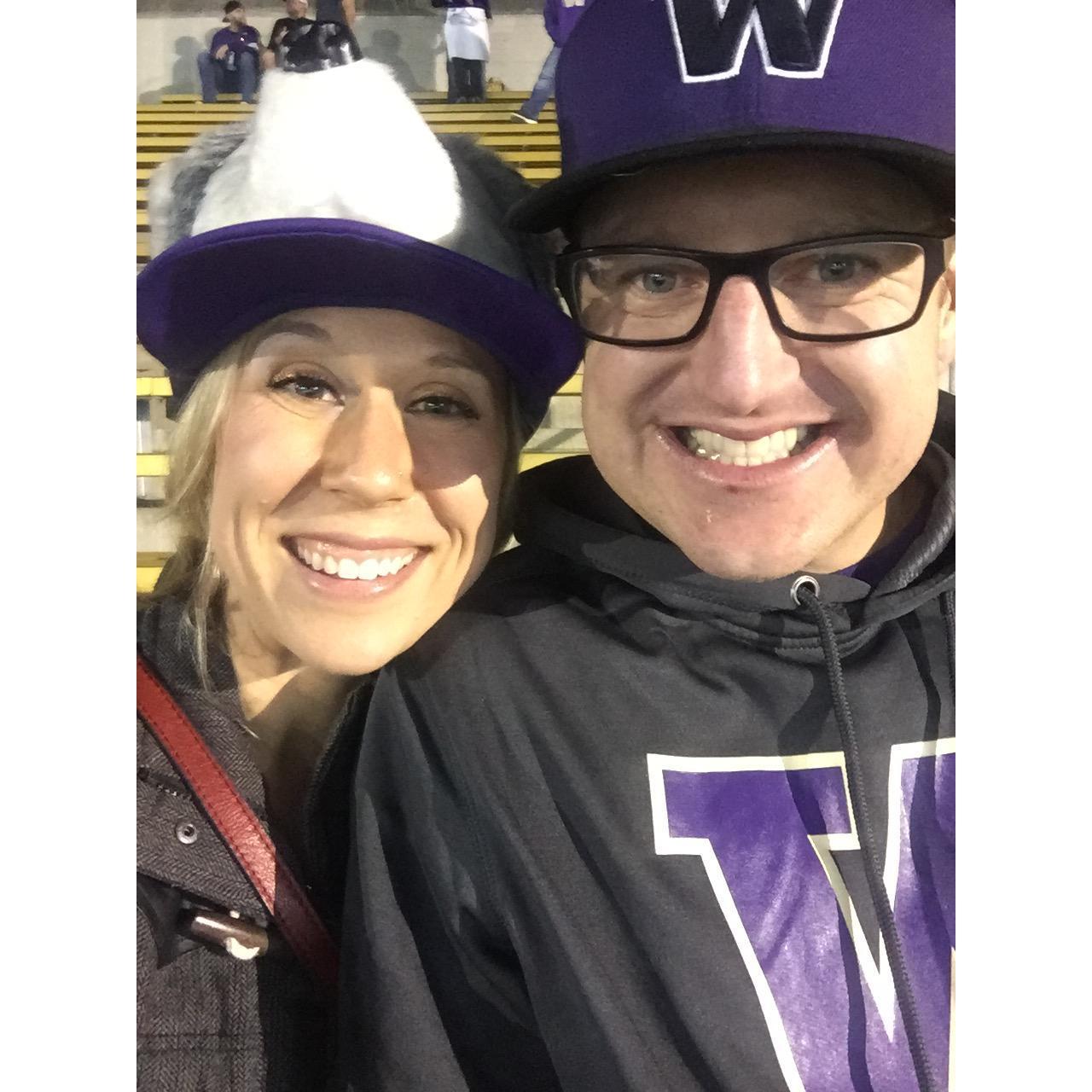 Go Dawgs! UC Berkeley vs. UW at Berkeley, CA 2017