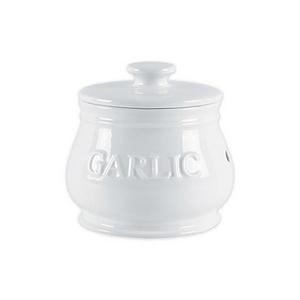 Everyday White® by Fitz And Floyd® Garlic Keeper