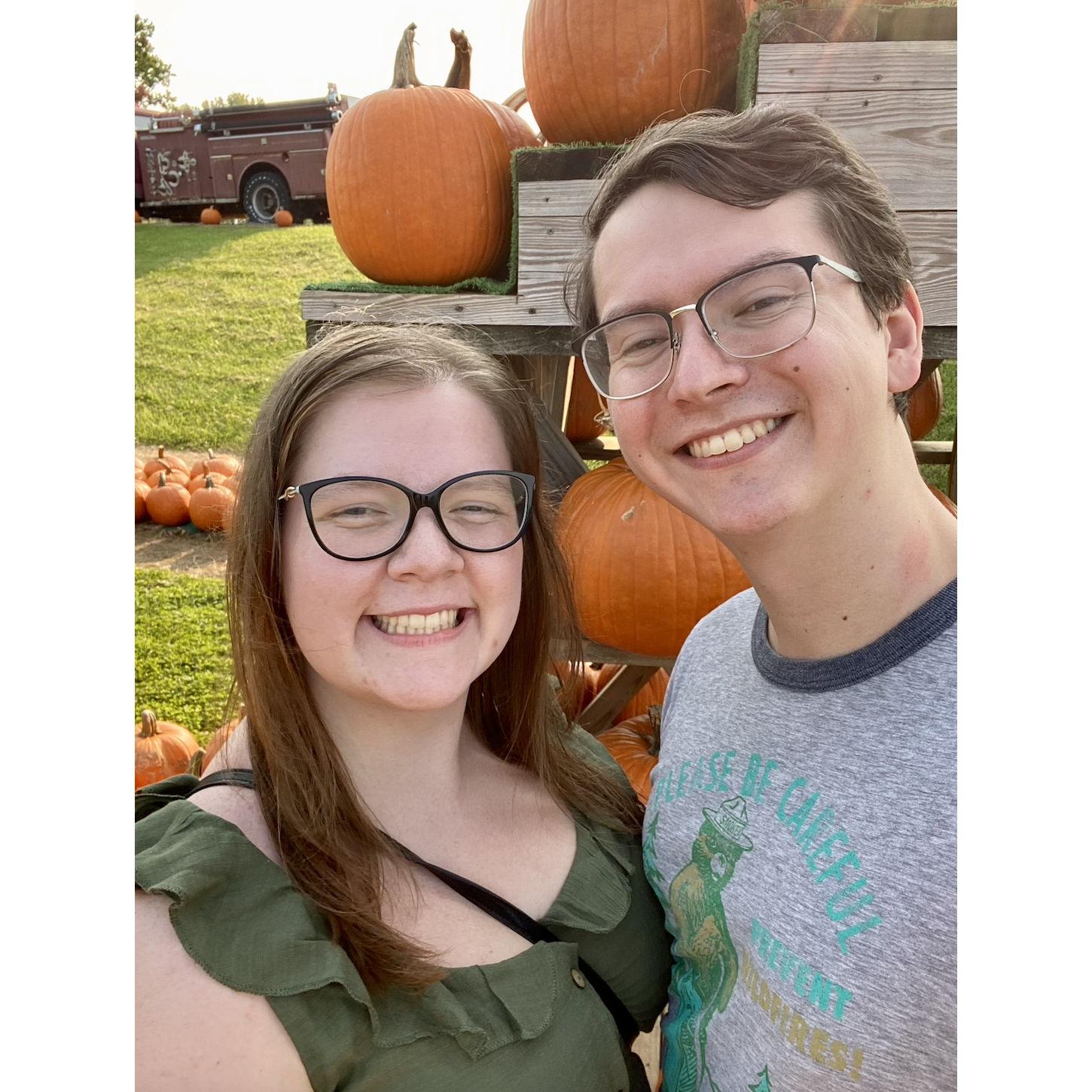 Pumpkin patch in Winchester!