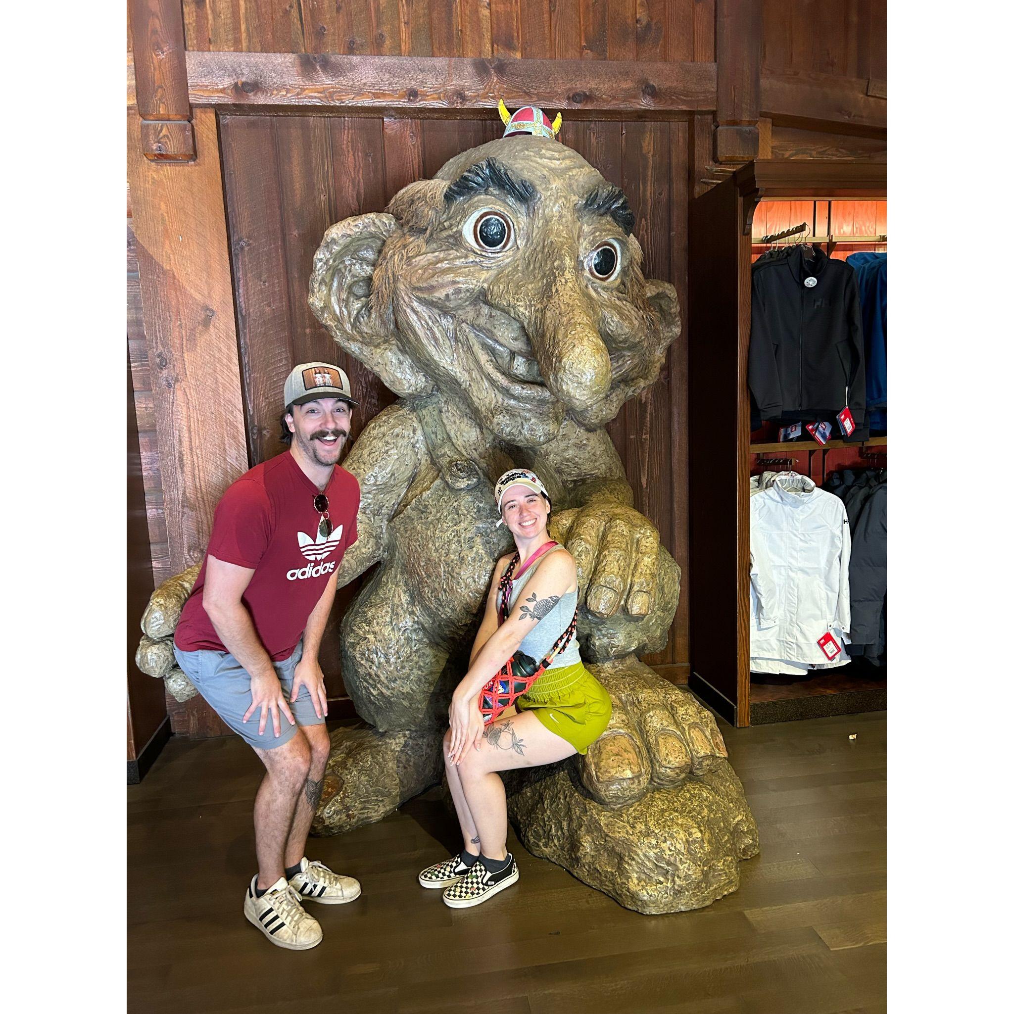 3 trolls at Epcot! :)