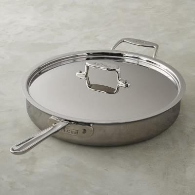 All-Clad d5 Stainless-Steel Sauté Pan6 QT