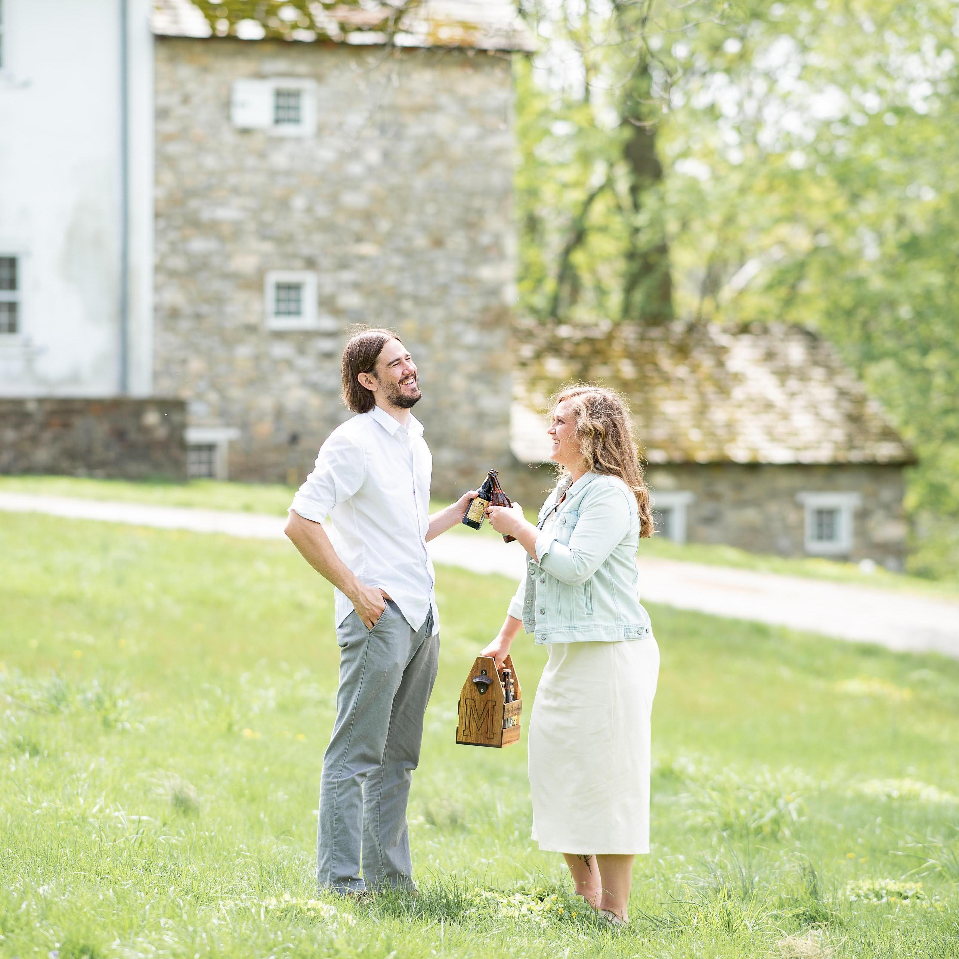 One thing we really love to do is to have a craft beer together!