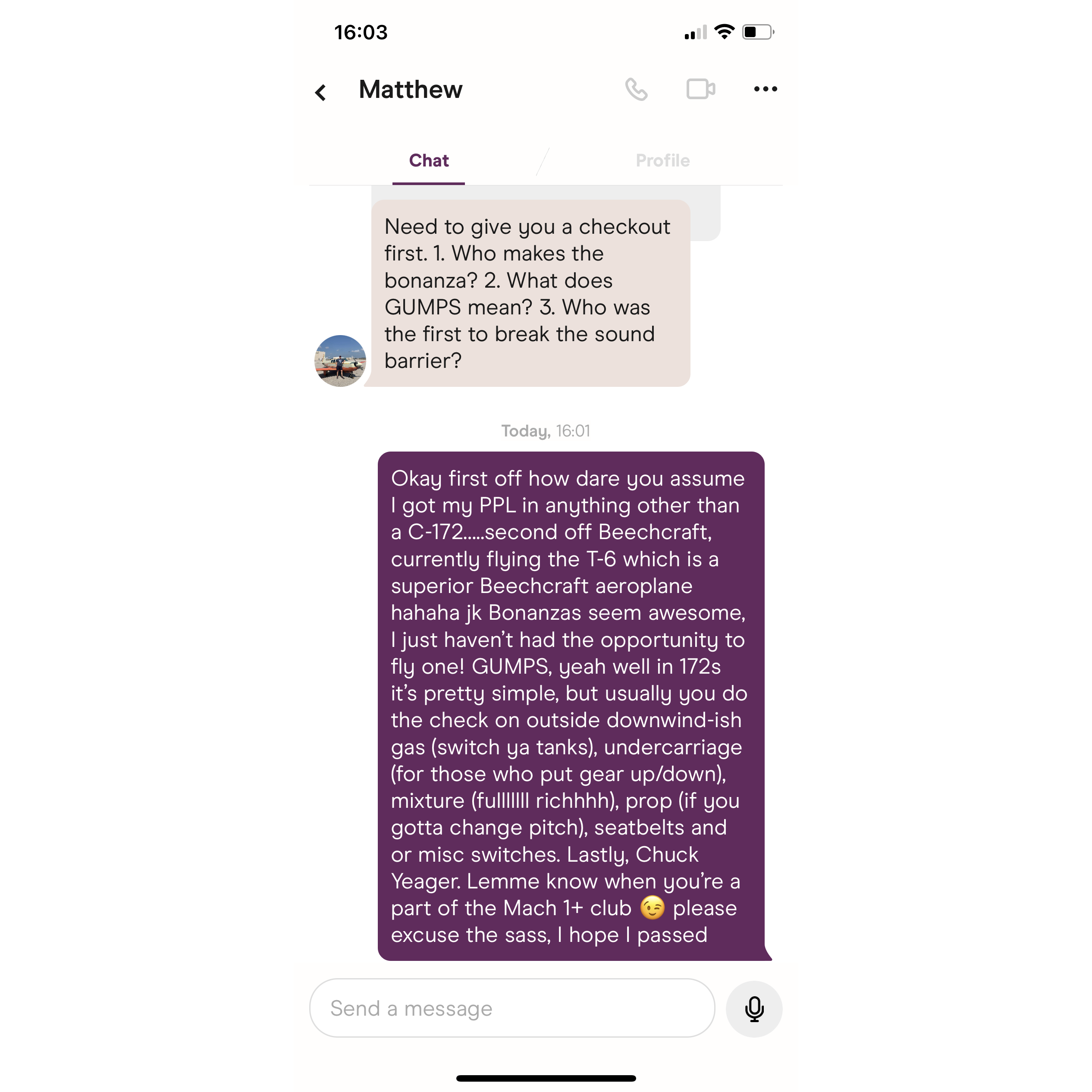 The message that started it all