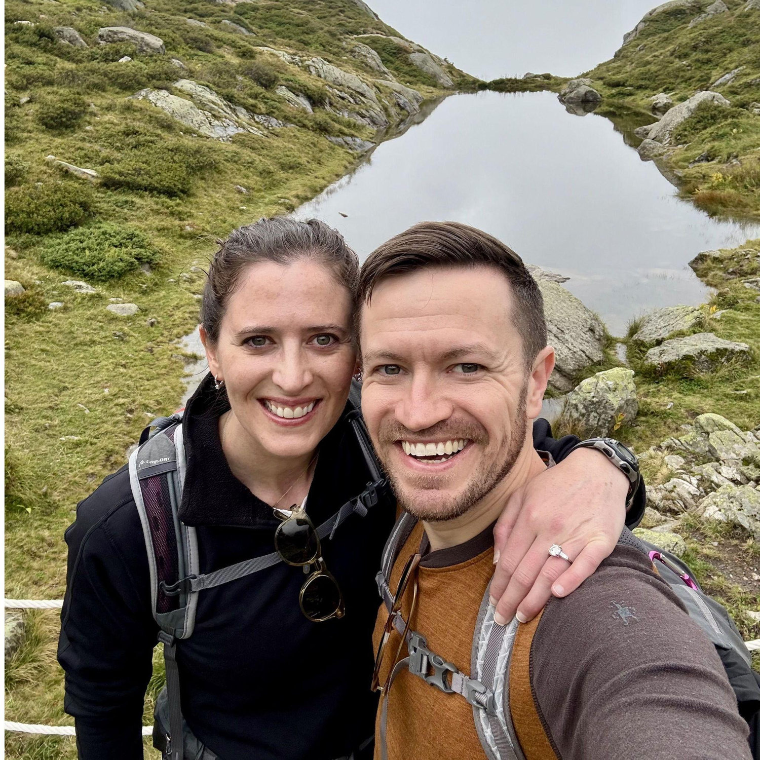 Our engagement trip in Chamonix! September 2025