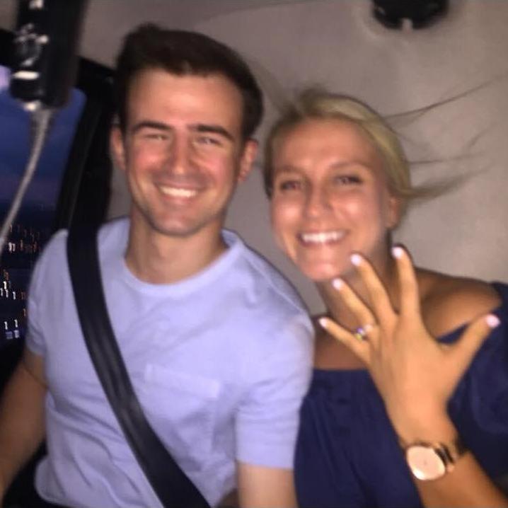 The nigh we got engaged! 8.3.2018