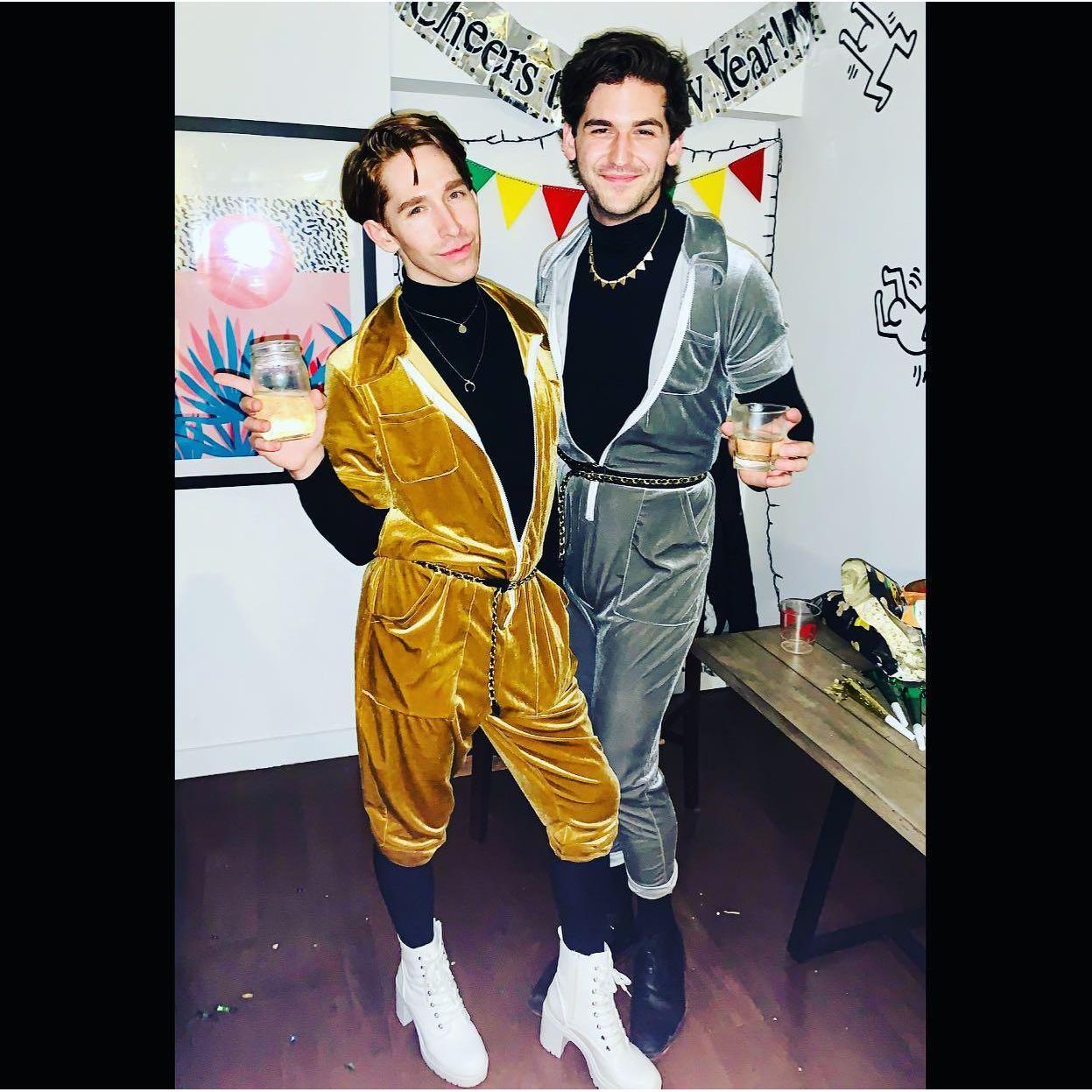 New Years Eve 2019.  Tony ordered these jumpsuits from China on a whim