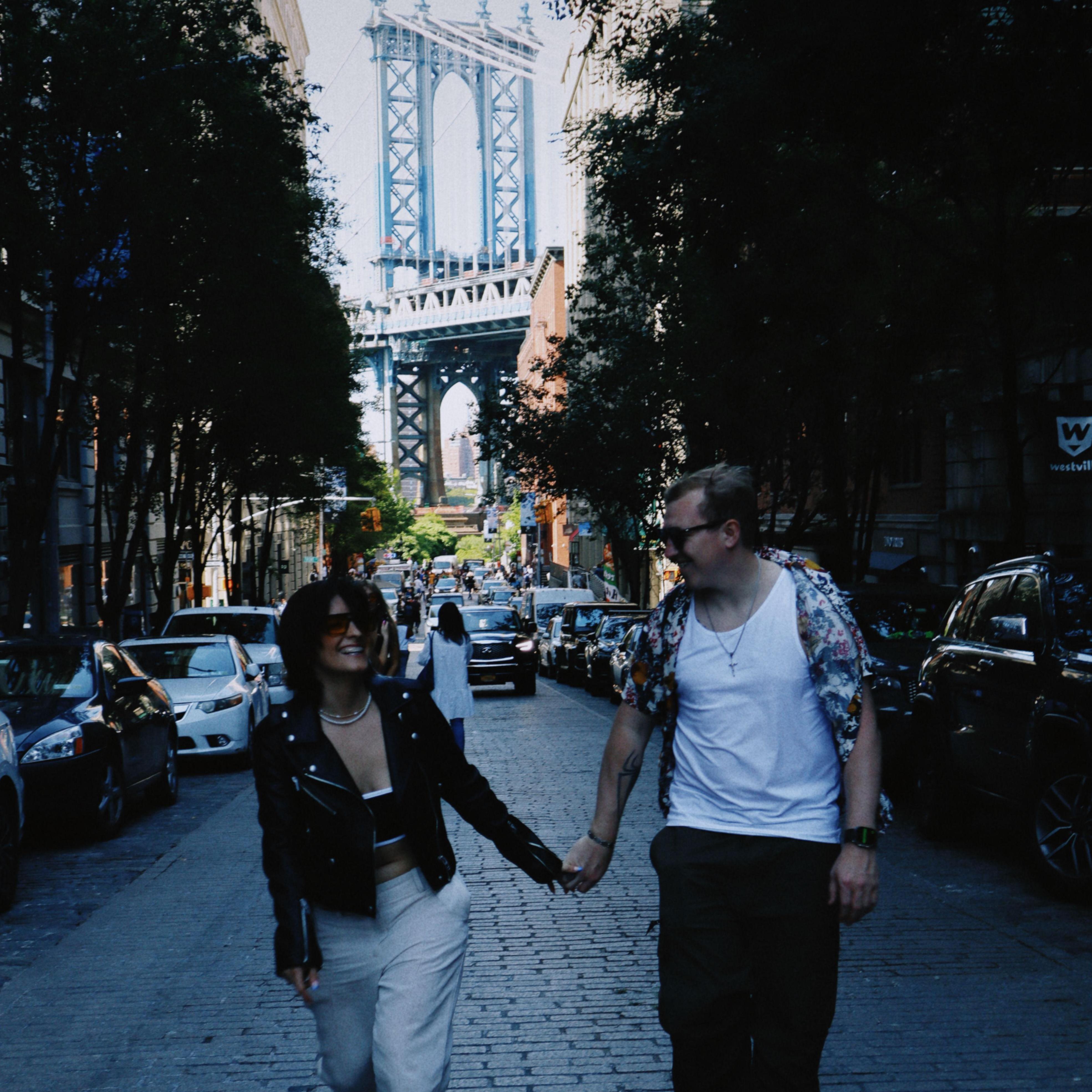First time in DUMBO together