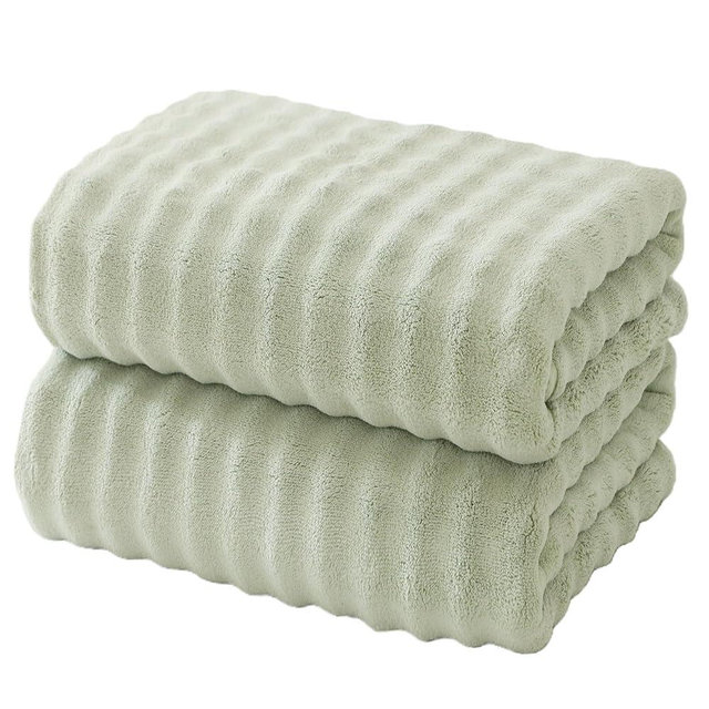 FITFINE Bath Sheets 40x80 Inches Microfiber Extra Large BathTowels Super Soft Absorbent Quickly Dry Shower Towels for Bathroom (Sage Green,PK 2)