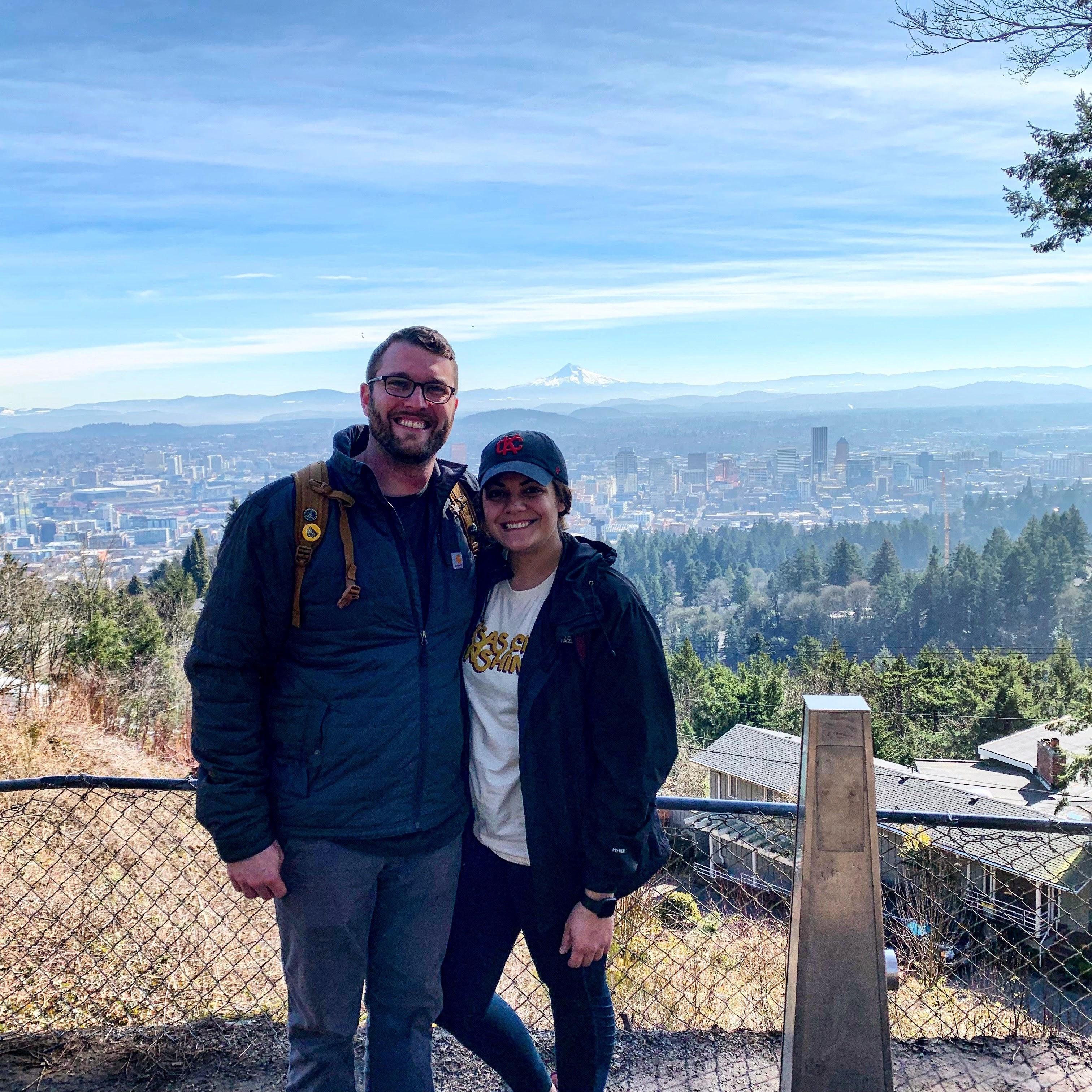 Went for a hike just outside Portland, OR.