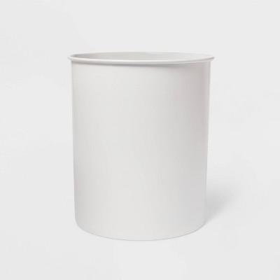 Solid Bathroom Wastebasket Can - Threshold™ Black