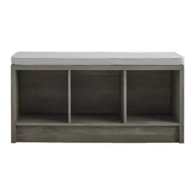 ORG 3-Cube Storage Bench in Smoke