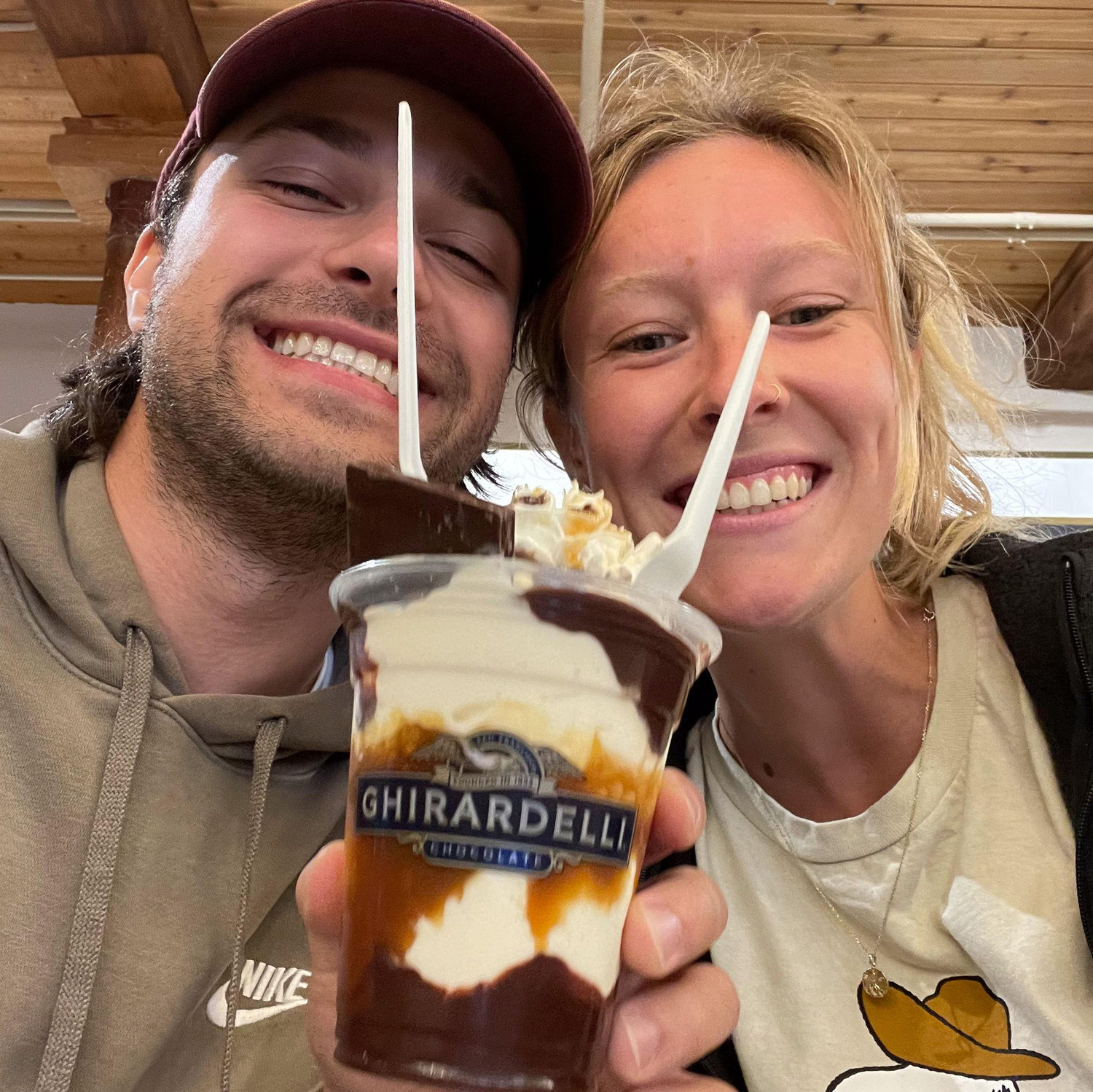 Our trip to Ghirardelli
