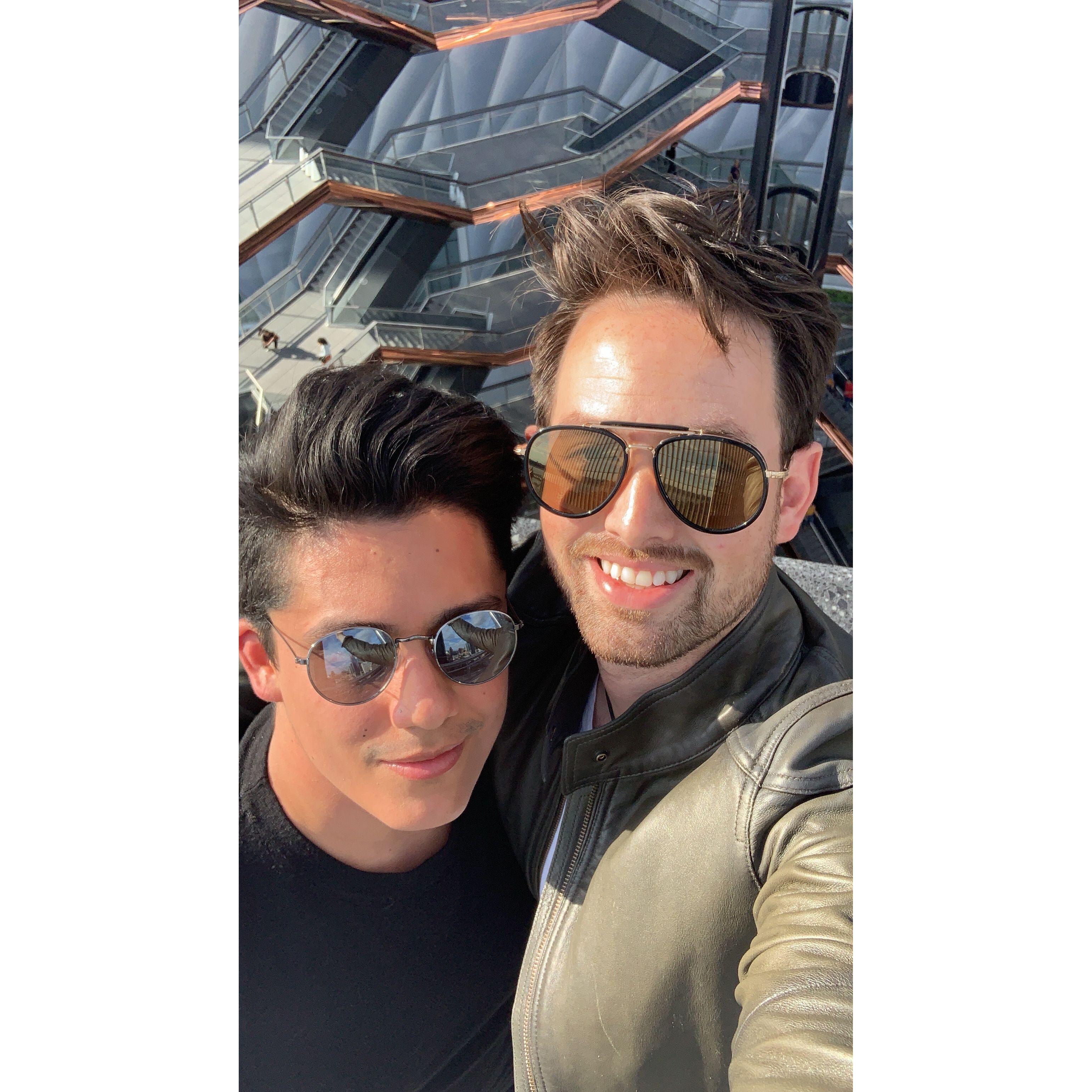 He didn't know I had the ring in my pocket the entire day. New York, NY 2019