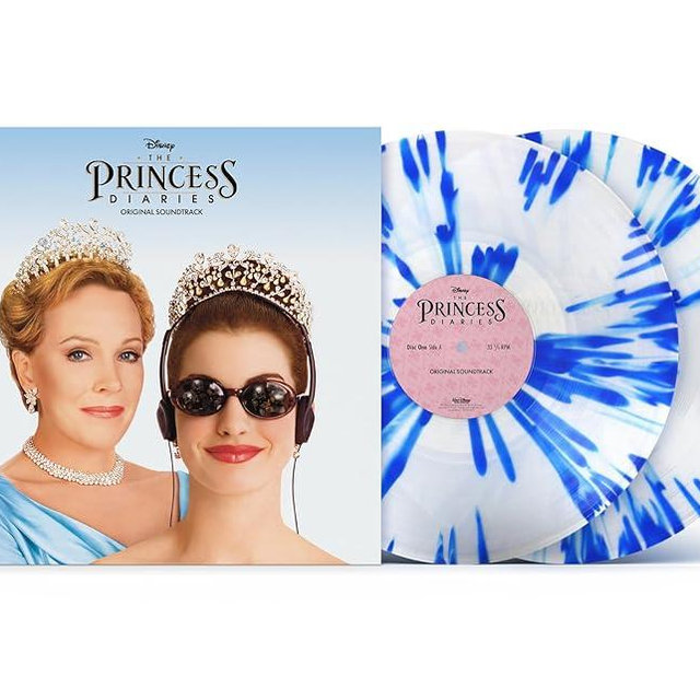 The Princess Diaries Original Soundtrack Clear/Blue Splatter