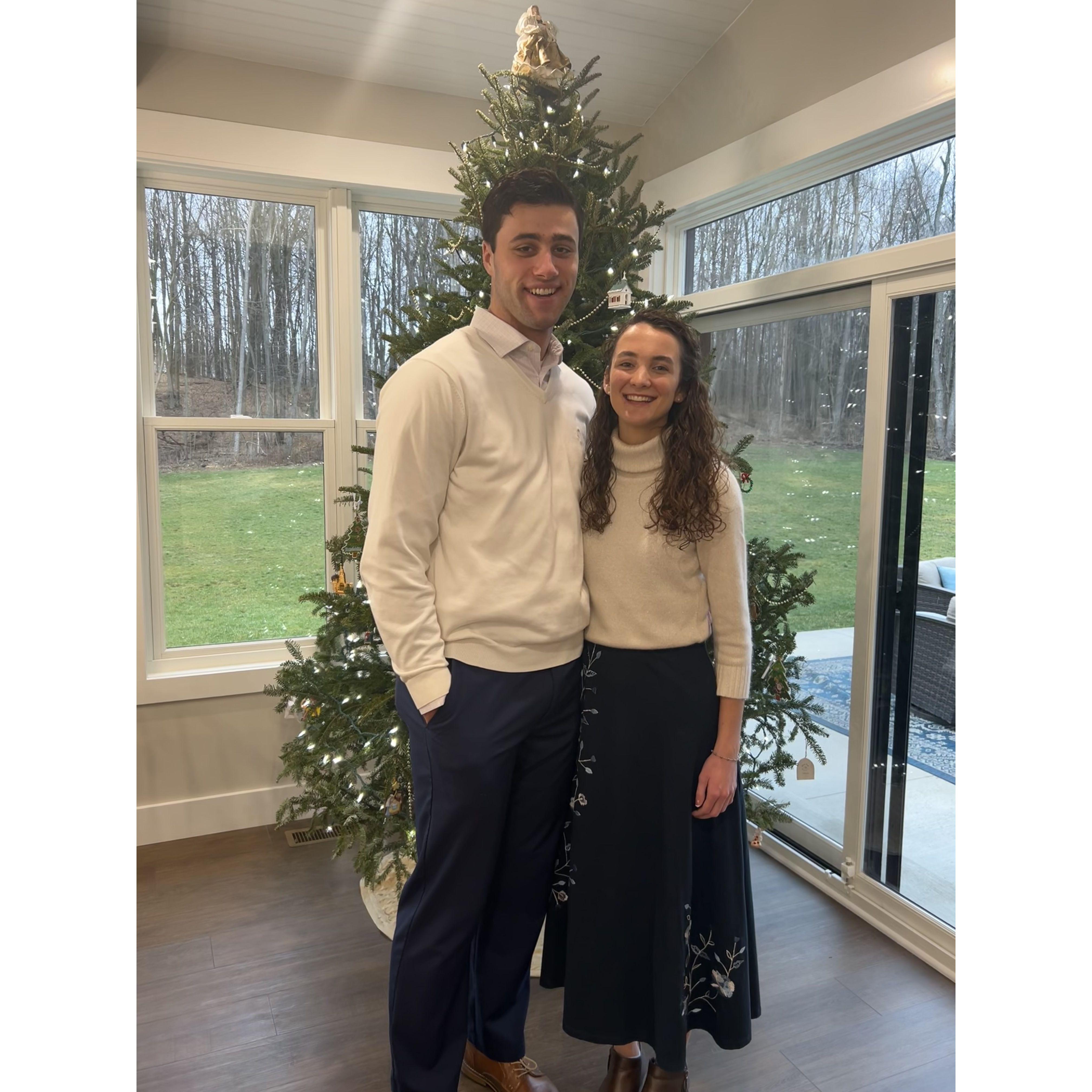 1 year anniversary of our first date! December 26th, 2024