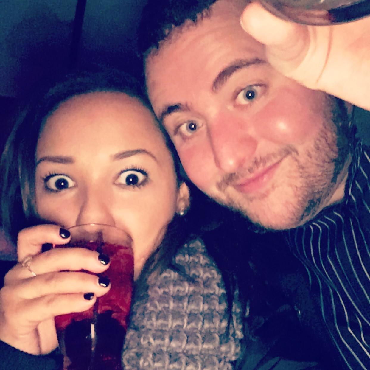 Our first night out!