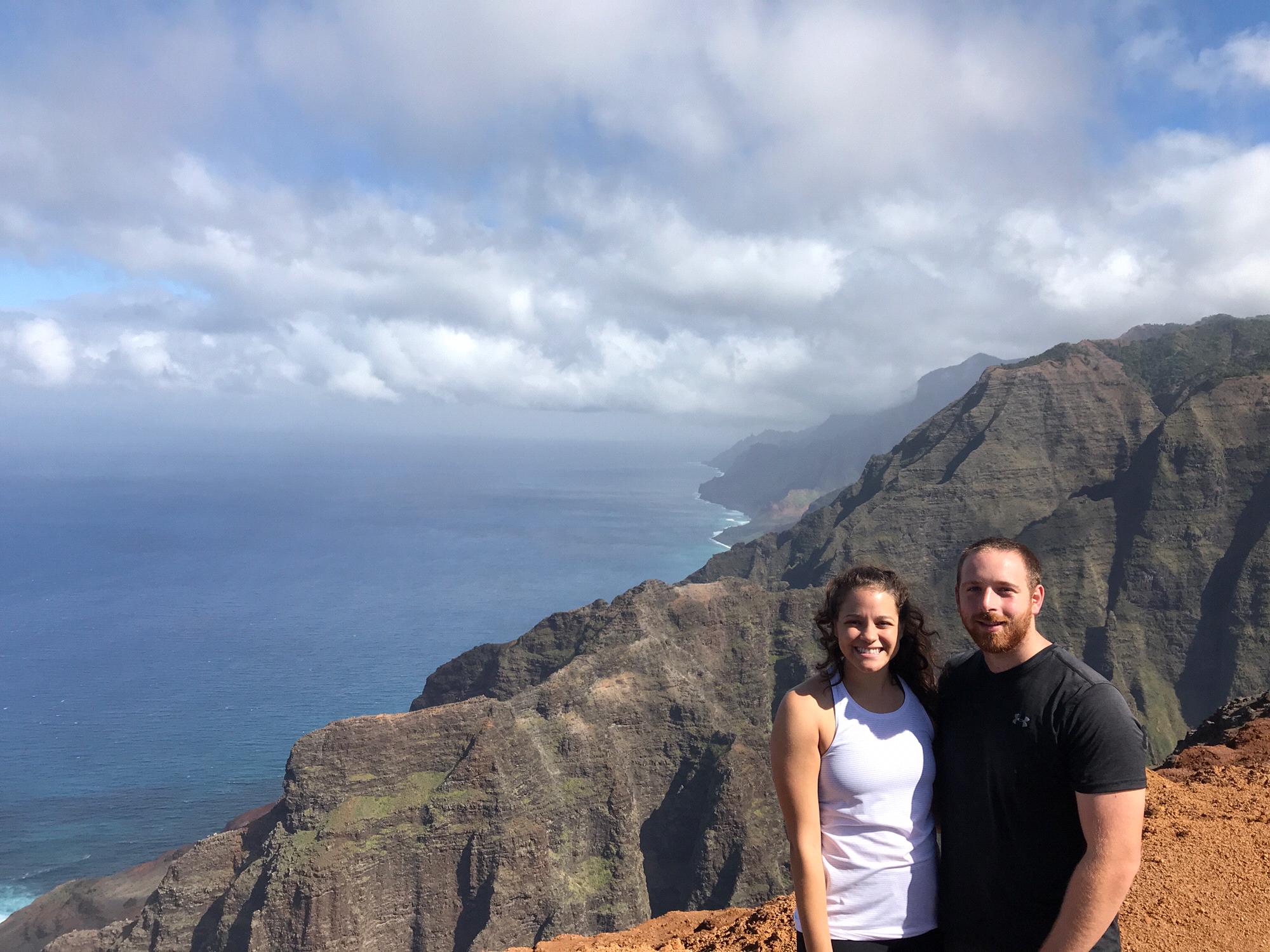 Visiting Kauai for our 5 year anniversary