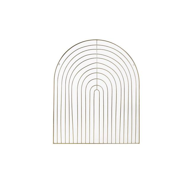 Metal Gold Rainbow Wall Decor - Project 62™