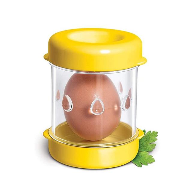 The Negg Boiled Egg Peeler Yellow